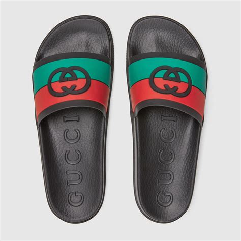 gucci slides mens cheap|men's gucci slides size 12.